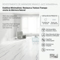 【Entrega gratuita até casa em Soyo】Porcelanato CA66005 Jazz Branco 600x600mm Polido Integral Veios Cinza HD Inkjet
