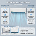 Ar Condicionado Split Fixxe 1P 9000 BTU Inteligente Resfriamento Rápido Modo Silencioso