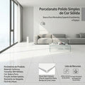 【Entrega gratuita até casa em Soyo】Porcelanato CA66000 Branco Puro 600x600mm Polido Alto Brilho Antiderrapante