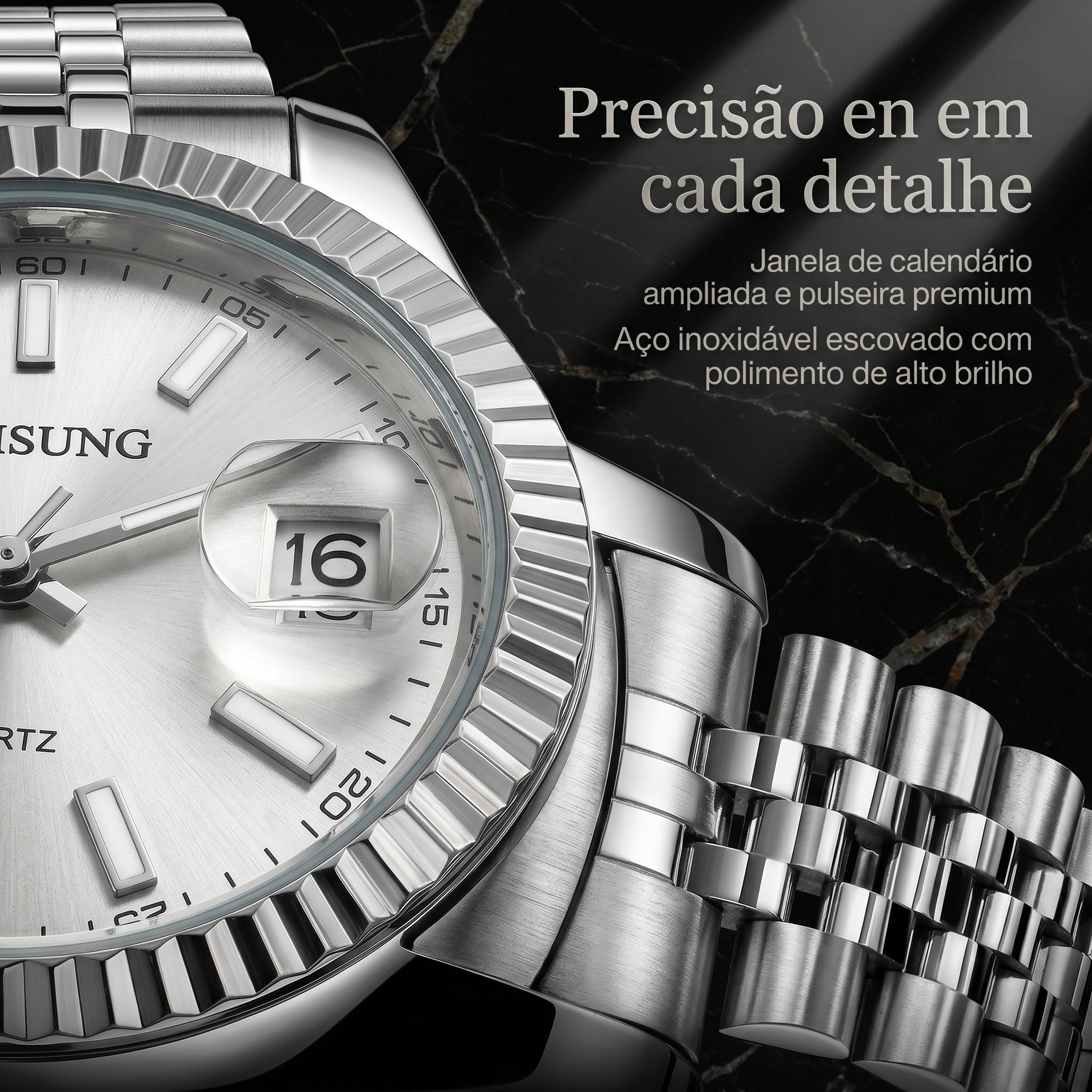 RUISUNG CLASSIC: O Relógio que Eleva Sua Presença