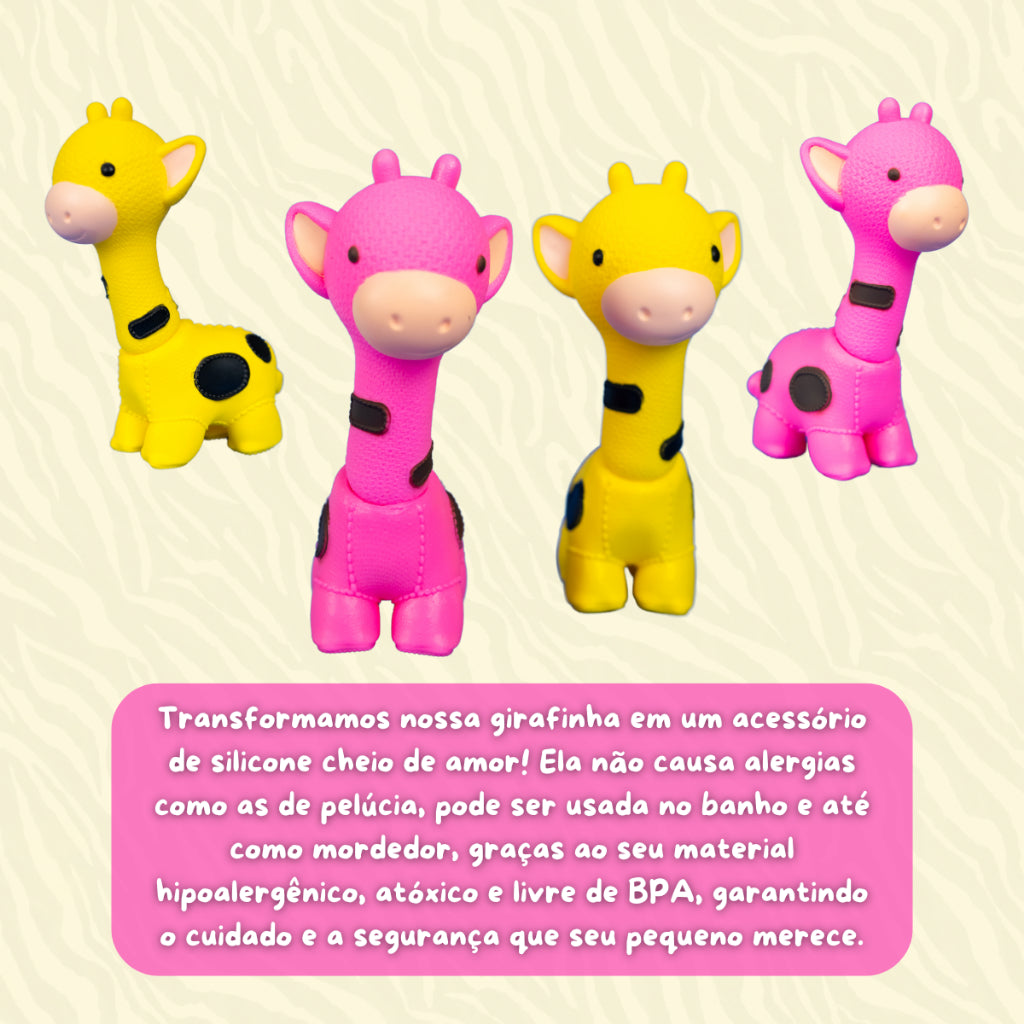 Bebê Reborn Boneca Realista Girafinha Luxo Em Silicone Pode Dar Banho Envio Imediato