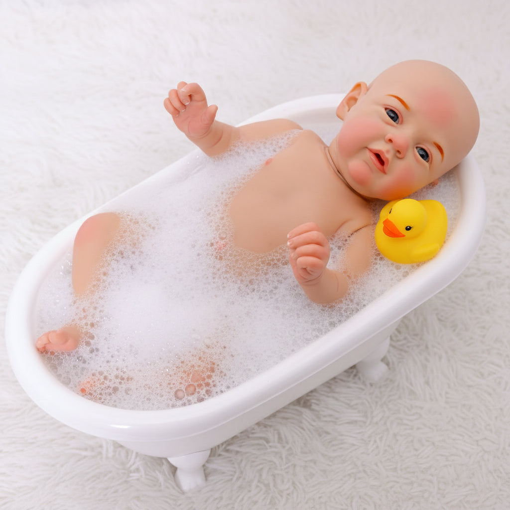 Bebê Reborn Boneca Realista Menina Mary Angel Silicone Pode Dar Banho Original Envio Imediato