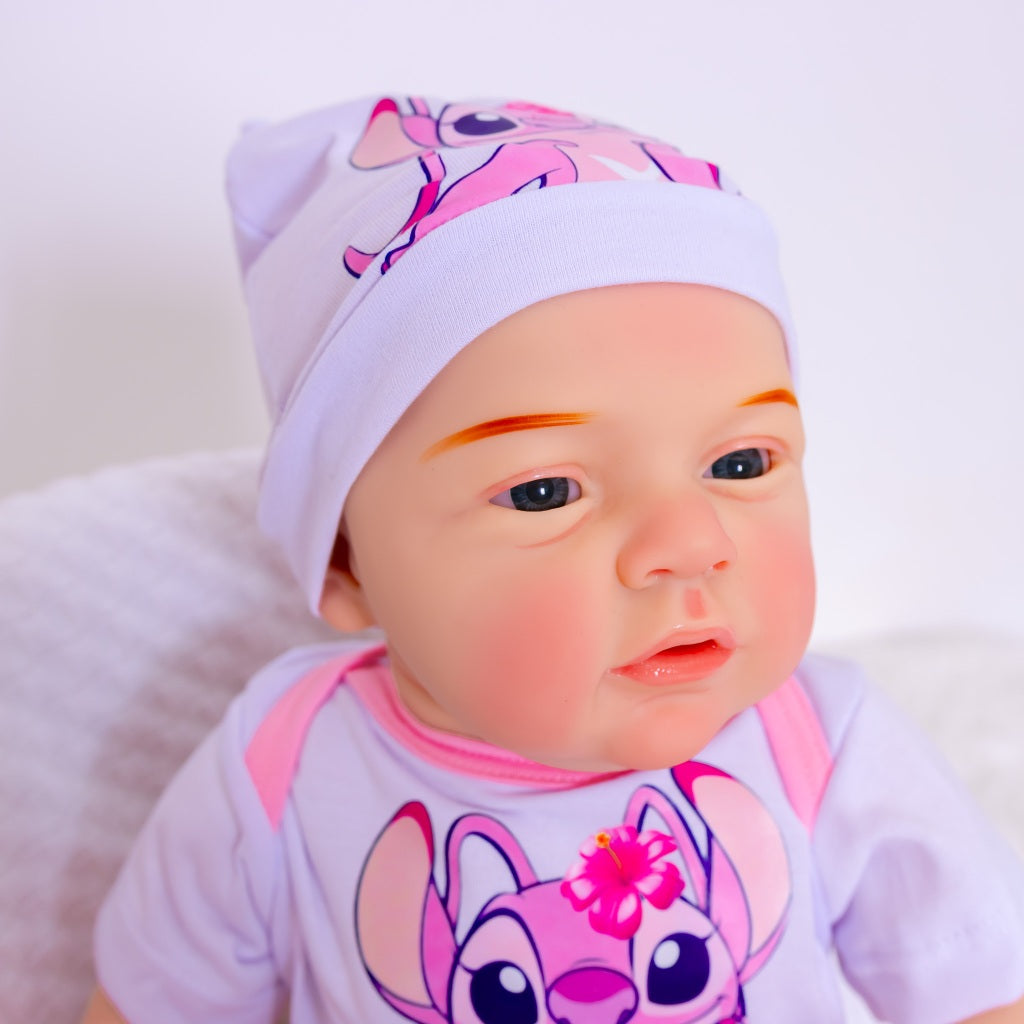Bebê Reborn Boneca Realista Menina Mary Angel Silicone Pode Dar Banho Original Envio Imediato