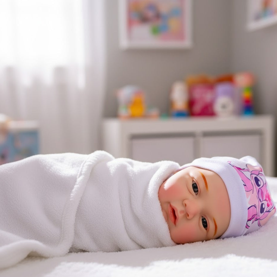 Bebê Reborn Boneca Realista Menina Mary Angel Silicone Pode Dar Banho Original Envio Imediato