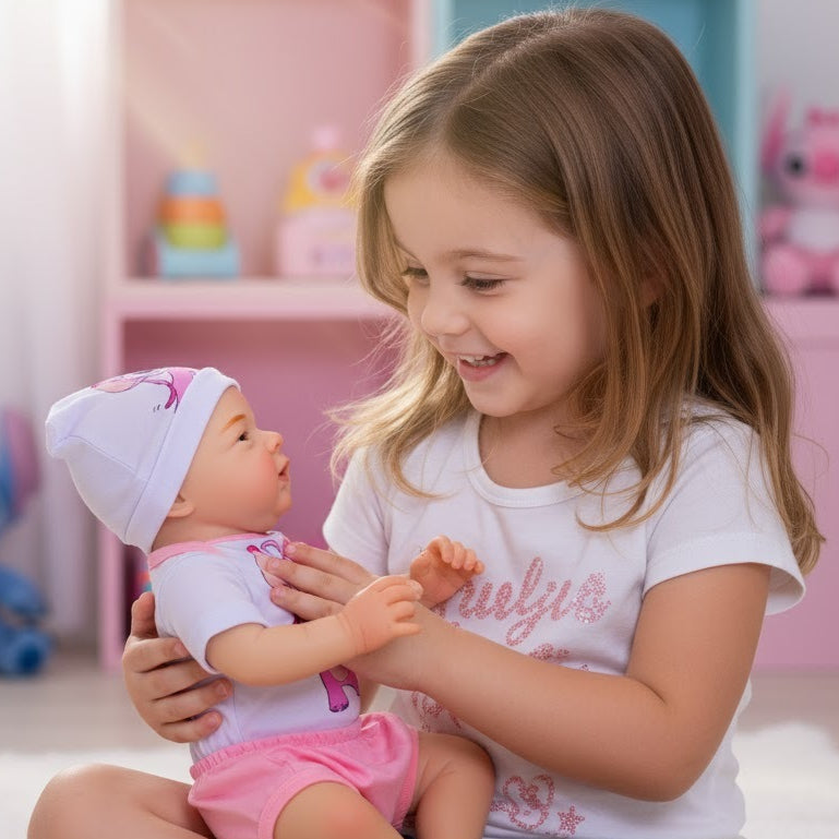 Bebê Reborn Boneca Realista Menina Mary Angel Silicone Pode Dar Banho Original Envio Imediato